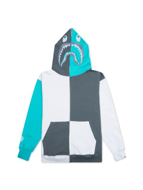 COLOR BLOCK SHARK RELAXED FIT FULL ZIP - MULTI