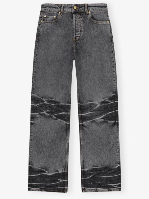 BLACK WASHED FUTURE IZEY JEANS