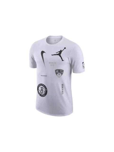 Jordan NBA Brooklyn Nets Courtside Statement Edition Max 90 T-shirt White