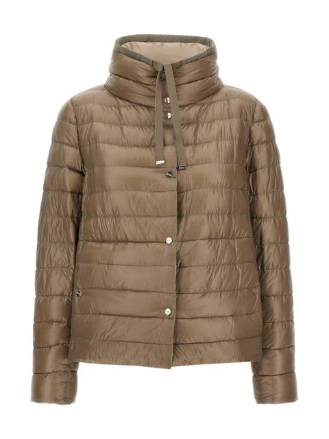 Reversible down jacket