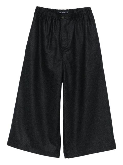 elasticated-waist trousers