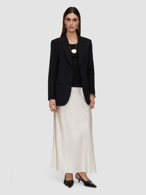 Isaak Long Silk Satin Skirt