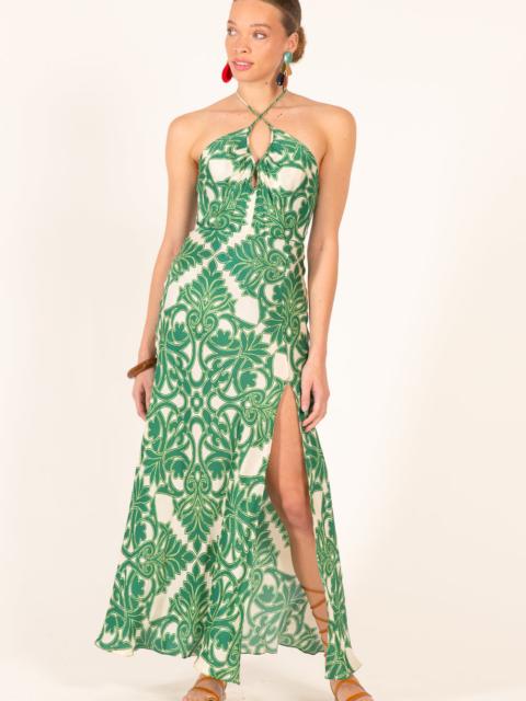 Long Dress Stella - Green Mantra