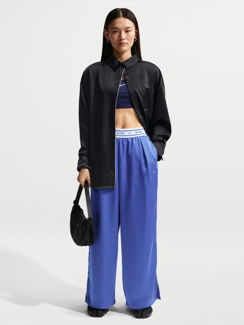 Nike Sportswear Women's Loose Mid-Rise Satin Pants