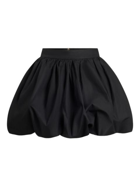 bubble-hem mini skirt