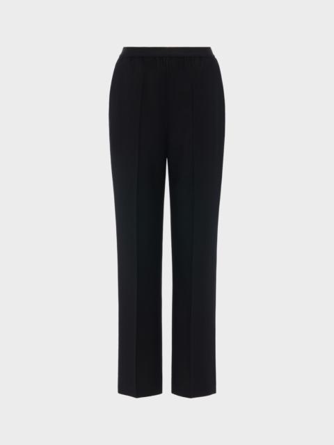 Wool straight-Leg trousers