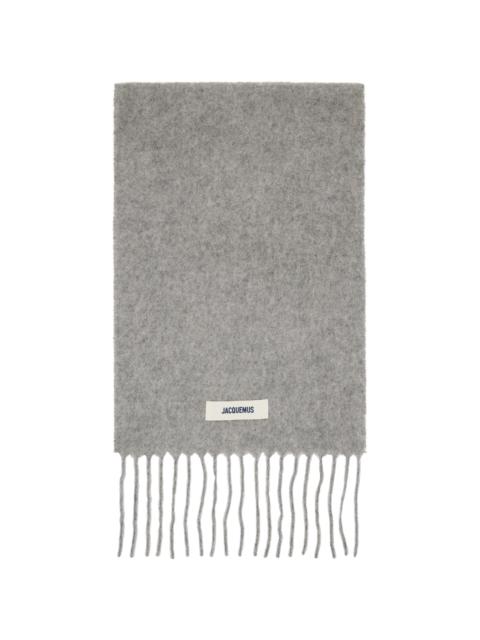 Gray 'The Carro' Scarf