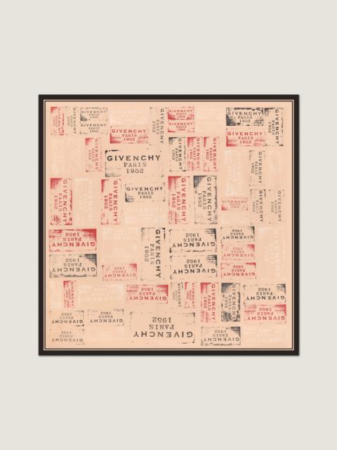 GIVENCHY STAMP SHAWL IN SILK