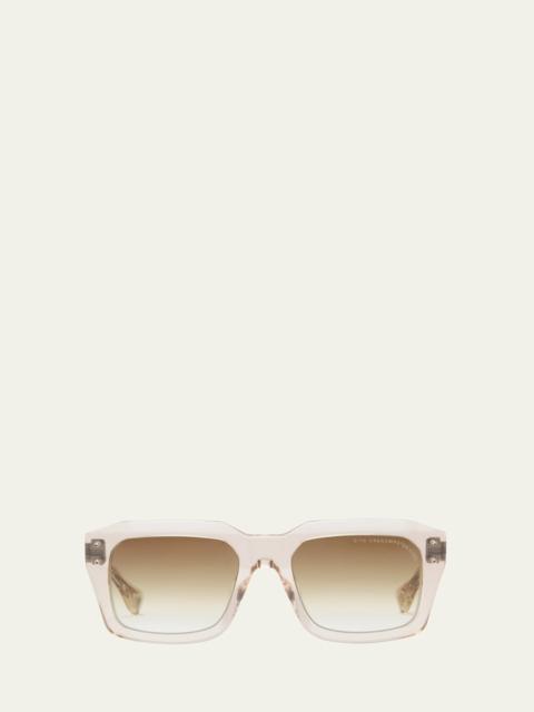 Men's Grandmaster Nine Acetate Rectangle Sunglasses