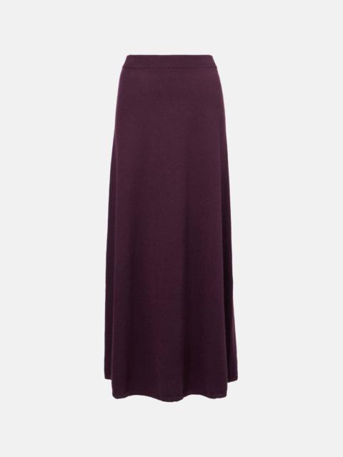 Dolly cashmere maxi skirt
