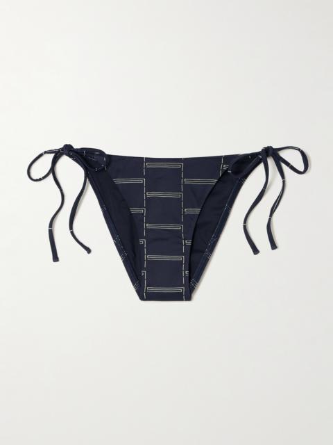 The String Printed Recycled Bikini Briefs
