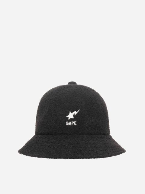 Bape Sta Pile Bucket Hat Black