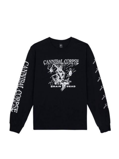Brain Dead x Cannibal Corpse Mutilation Long Sleeve - Black