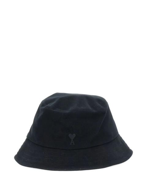 Black "Ami De Coeur" Bucket Hat