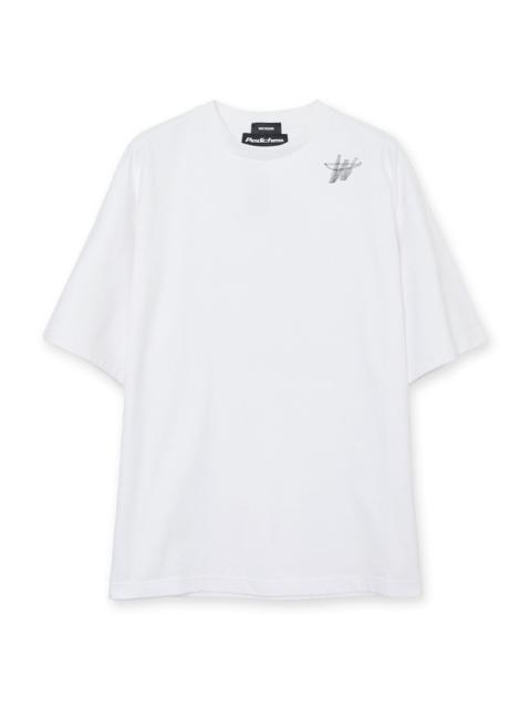 PEACHES METAL MULTI LOGO T-SHIRT