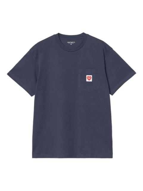 patch-pocket cotton T-shirt