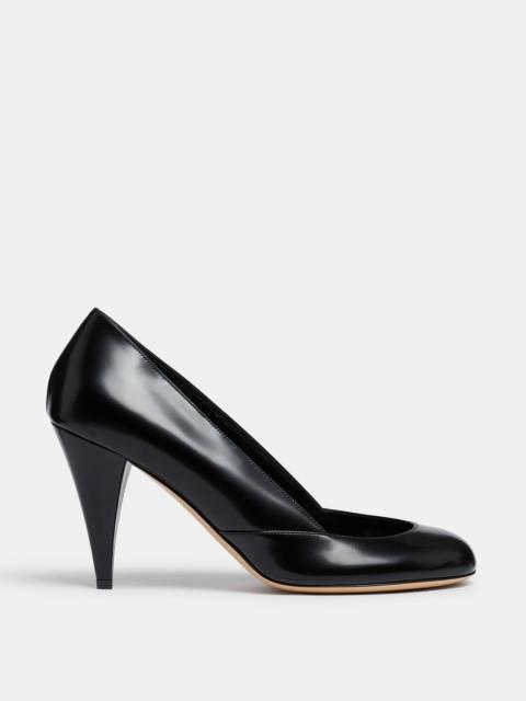 Kim Sion Sable Pump / Black Leather