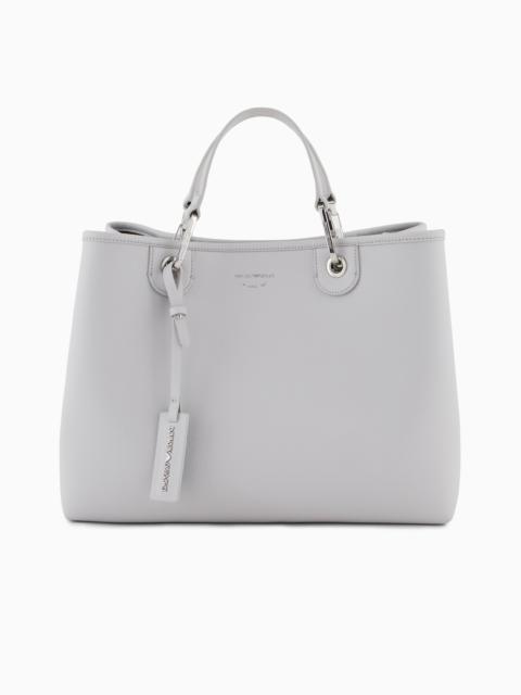 MEDIUM MYEA SHOPPER BAG WITH DEER PRINT