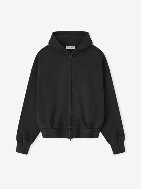 Embroidered Classic Full Zip Hoodie