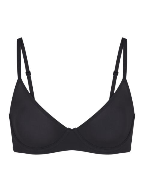 Skims Unlined Stretch-jersey Demi bra