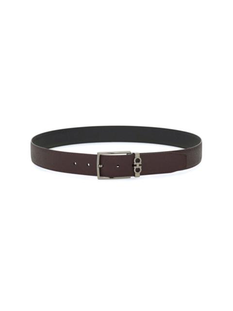 reversible leather belt