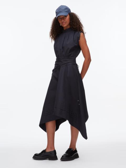 Ruched Handkerchief Dress