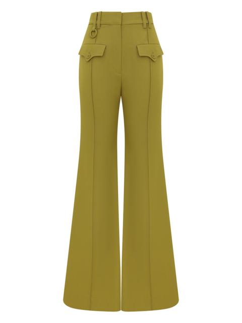 LUNA WOOL FLARE PANT