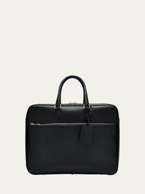 Men's Avietta Millepunte Calfskin Travel Suitcase