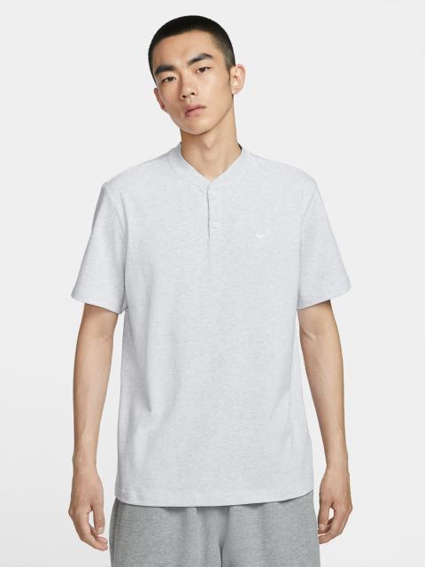 Nike Club Men's Short-Sleeve Henley