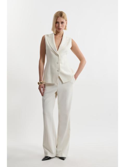 Compact Stretch Essential Tailored Straight Leg Trouser