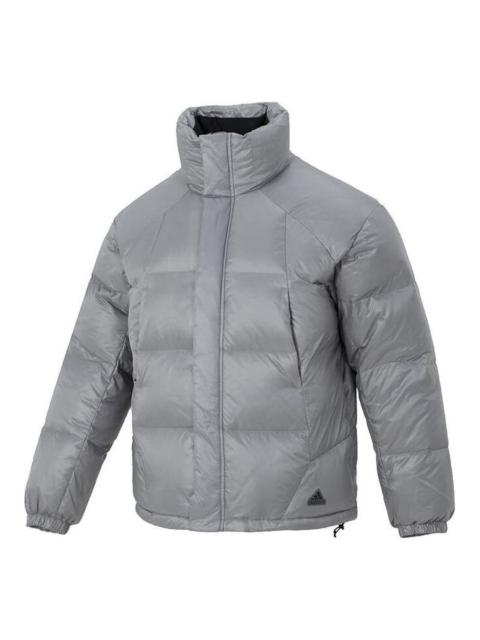 adidas Puff Down Jacket 'Grey' IL8928
