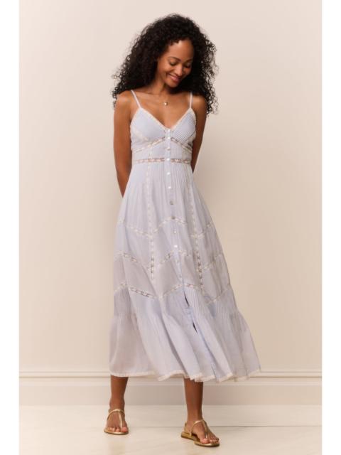 Esilda Heritage Cotton Midi Dress