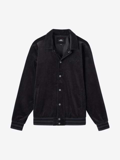 Cowell Cord Bomber Varsity Jacket