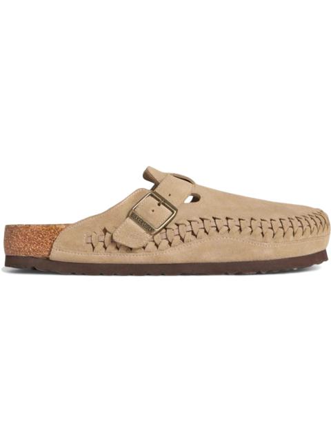 Birkenstock Boston Braided Suede Kith Taupe