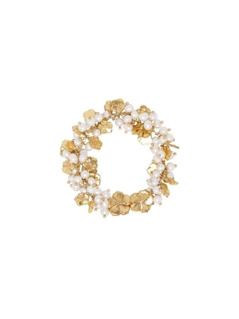 Team Spirit Flower & Pearl Bracelet