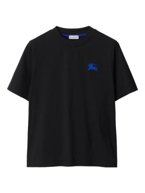Equestrian Knight-embroidered cotton T-shirt