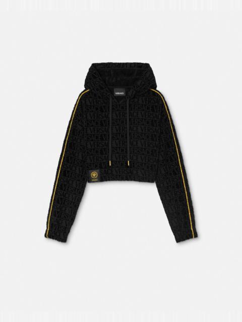 I ♡ Baroque Crop Hoodie