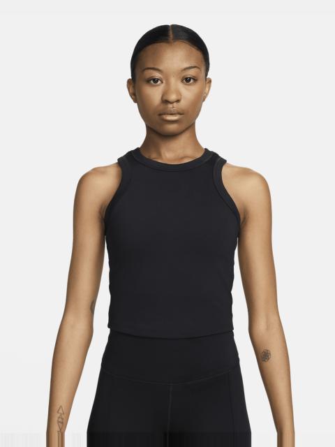 Nike One Fitted Women's Dri-FIT Cropped Tank Top