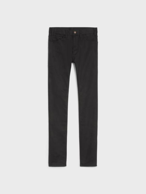 skinny jeans in vintage pure black denim