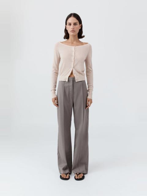 Merino Wool Ballet Cardigan - Powder