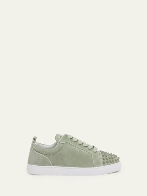 Men's Louis Junior Spikes Low-Top Suede Sneakers