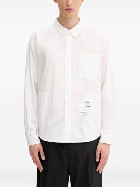 pocket-detail shirt