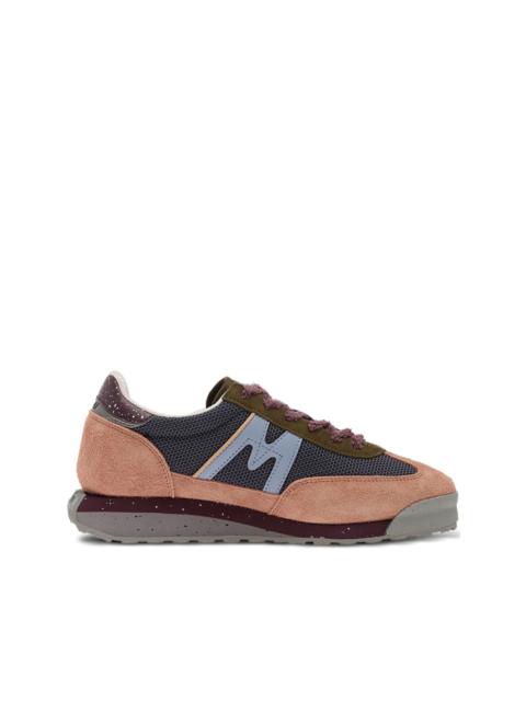 Mestari Control mesh suede sneakers
