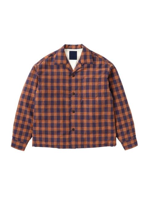 KEESEY CHECK DOWN JKT ORANGE