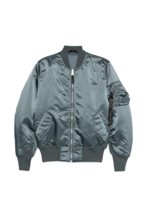 reversible bomber jacket