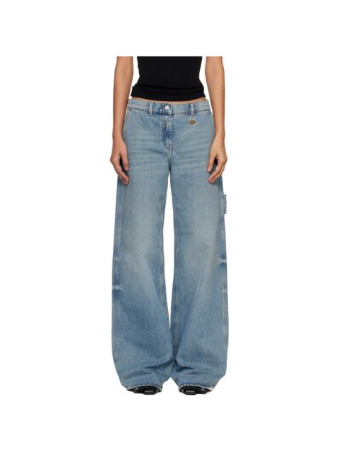 Blue Hammer Denim Baggy Jeans