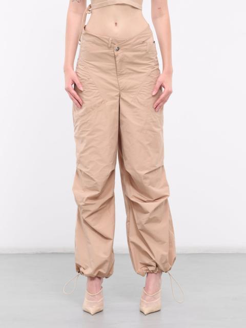 Nylon Cargo Pants