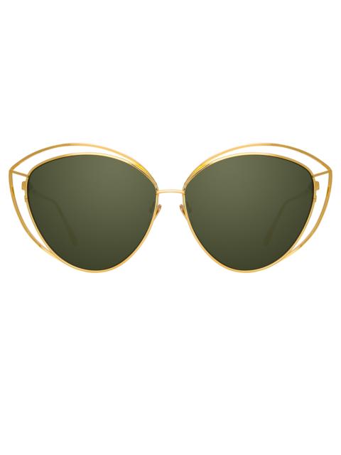 Lorita in 22K Gold and Green