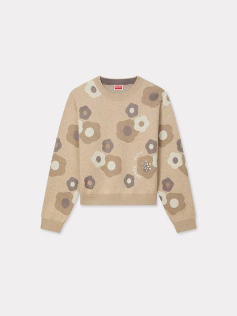 'Hana Dots' embroidered jumper in mixed cotton wool