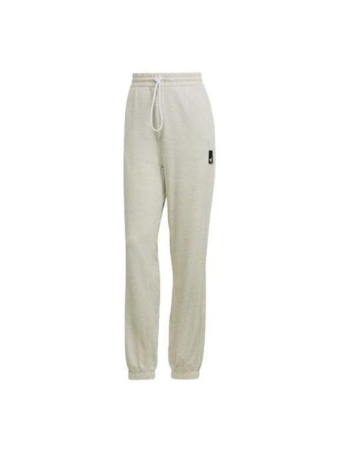 (WMNS) adidas Sportswear Studio Lounge Summer Pants 'Beige' HF1868